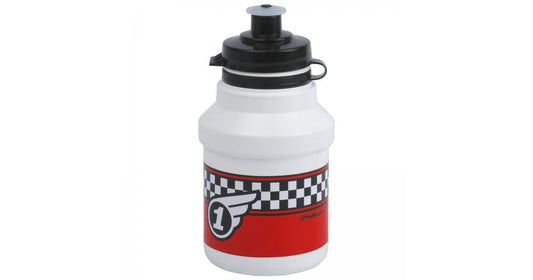 Childrens  WATER BOTTLE 350 ml "RACE"    WHITE    Quality Polisport product
