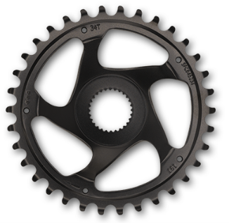 Chainring, Compat. Bosch G4, 11/128" x 34T Quality KMC product - Direct Mount