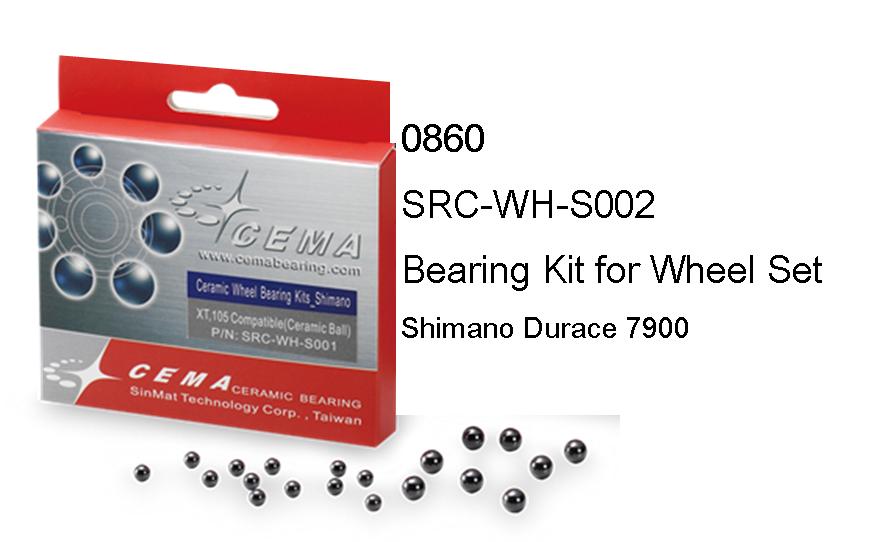 Ceramic Bearing Kit for wheel set, Shimano Durace 7900 Mod.SRC-WH-S002, Quality Cema product