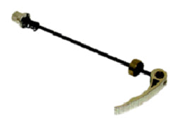 SKEWER Rear, 165mm, Q/R, Cr-mo Axle Alloy Lever, SILVER