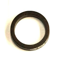SPACER, black, 1 1/8, Alloy, t/less head blk 15mm X-Tasy logo