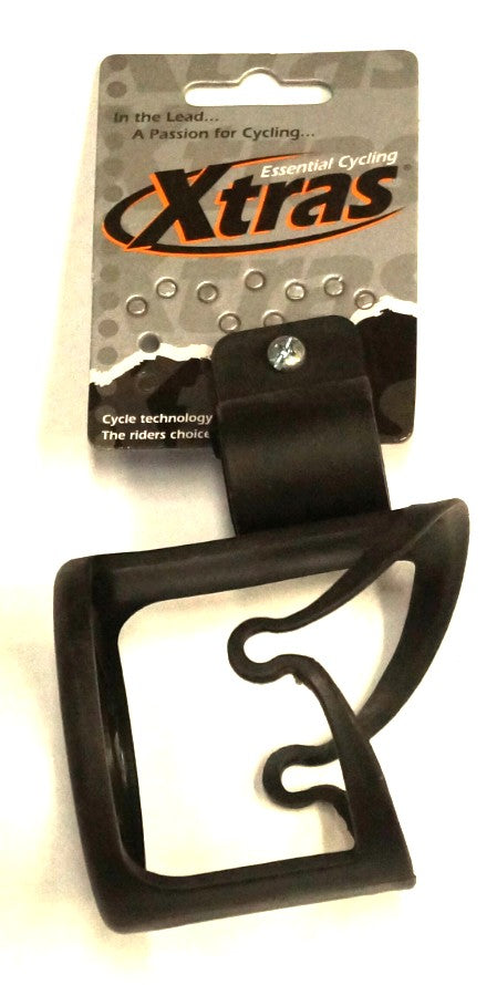 BIDON CAGE - Mini/Kids, Plastic, Black, Seat post or stem mount