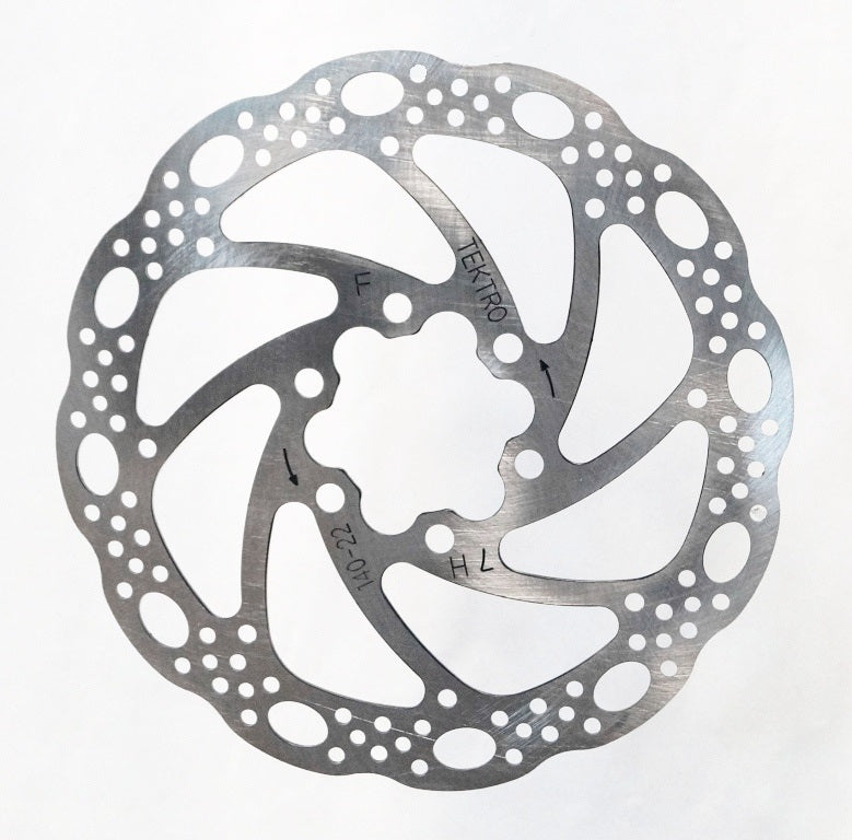 DISC ROTOR - Tektro, 140mm, Includes s, Excellent Heat Tolerance & Dispersion, 130 Grams