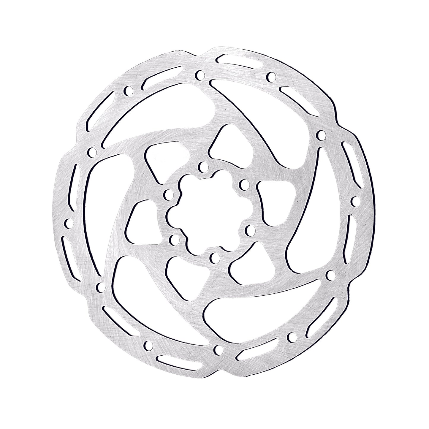 DISC ROTOR - Tektro 6 Bolt, 180mm, Includes Bolts, 1.8mm thickness, Excellent Heat Tolerance & Dispersion TR52 for 2 piston brakes