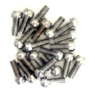 BOLT M6, 15mm, For Pivot Brake, 12mm Head Diameter (Bag 20)