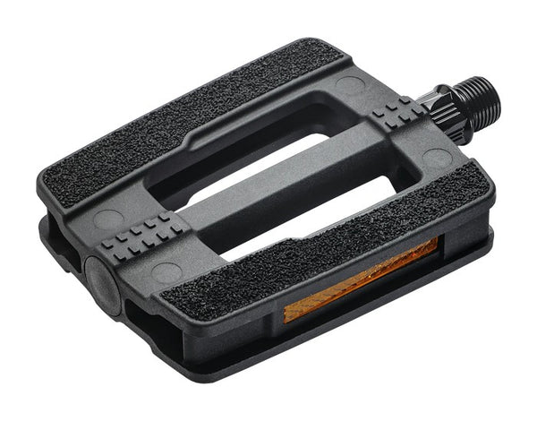 PEDALS - Pedal, nylon, black, 9/16