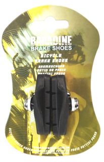 BRAKE PADS - Caliper Brake Shoes, Angle Adjustable, 50mm with assistance Guides for quicker installation BLACK (Sold in Pairs) or, Box of 25
