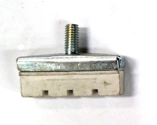 BRAKE SHOES - Caliper Brake Shoes, 8 Degrees, 40mm, WHITE W/O NUT sold as PAIR