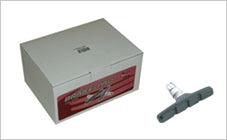 BRAKE SHOES V Brake Shoes, 70mm, BLACK (25 Pairs Per Box)