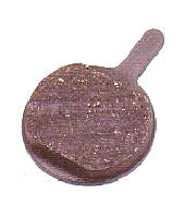 BRAKE DISC PAD - PROMAX DSK 400 (1 thick/1 thin pad) (backing plate 24.9mm)