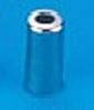 END CAP - Brass End Cap For Brake, 5mm Dia, SILVER (Bag of 50)