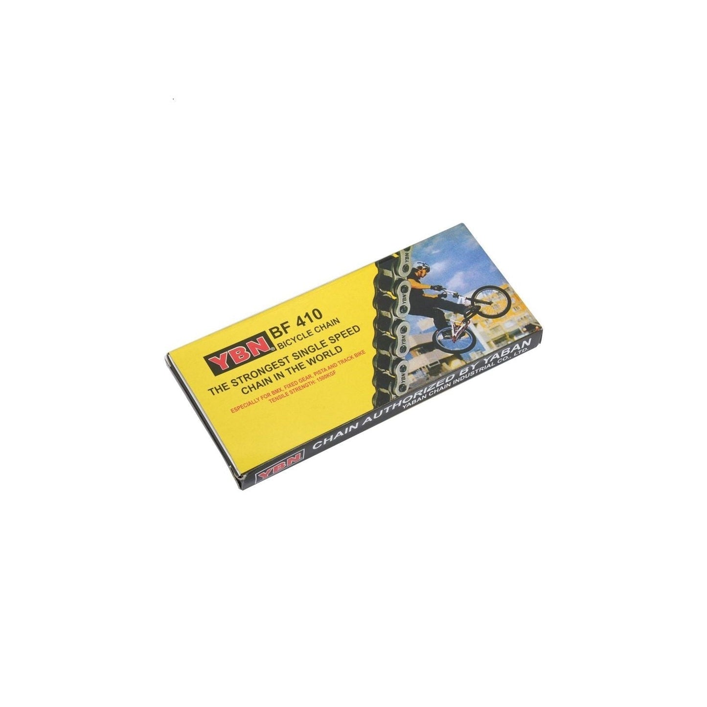 CHAIN - 1/2 x 1/8 x 112L, Extra Heavy Duty, Chrome Plated (YBN BF-410)