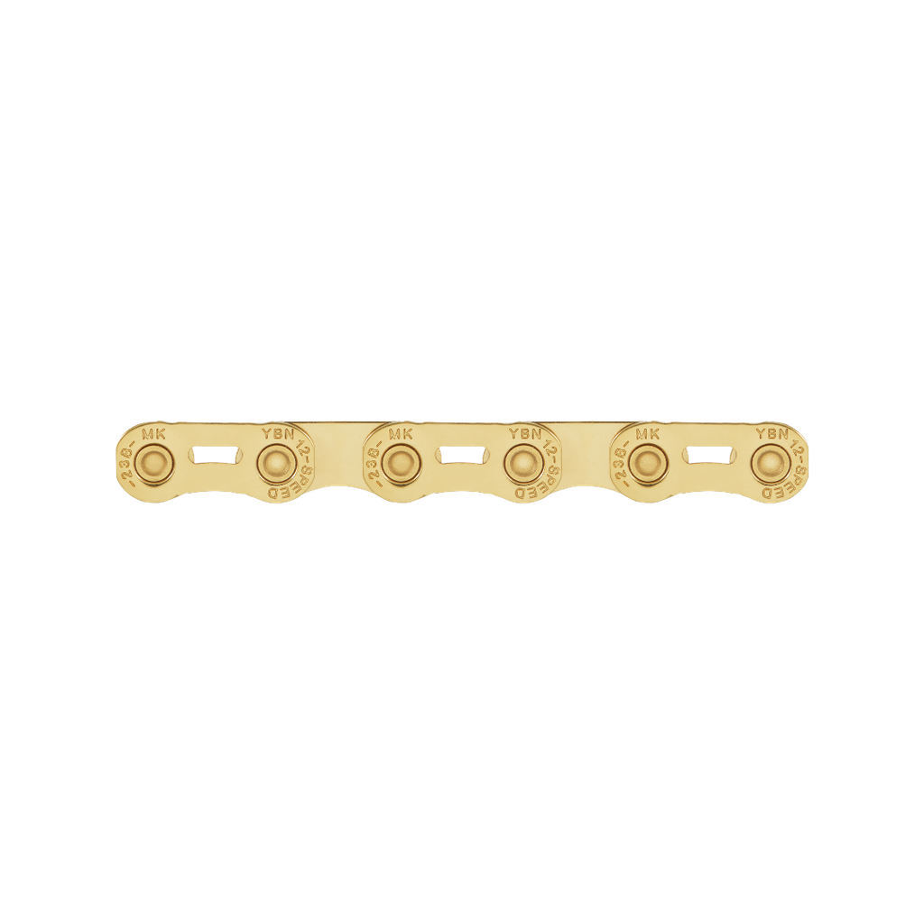 CHAIN - 12 Speed - YBN MK-H12e - 136L - GOLD - E-Bike - w/MK12 connecter Sram T type & Flat top compatible