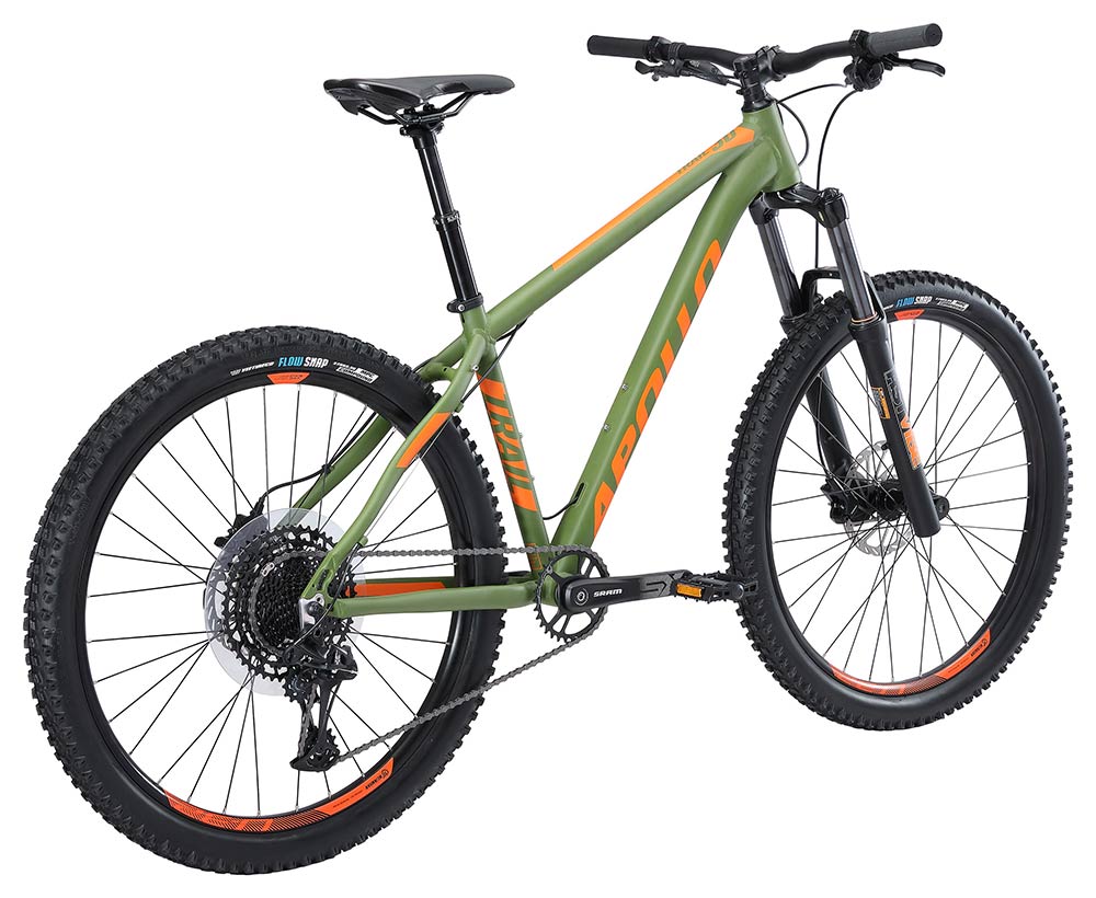 #Trail 30 Matte Green/Orange