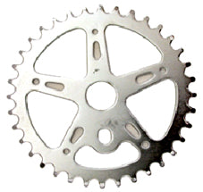 CHAIN RING 1/2 x 1/8 x 36T, for OPC 16" Bikes, Steel, SILVER