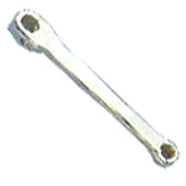 CRANK ARM LH 165mm, Cotter Pin, Steel C.P