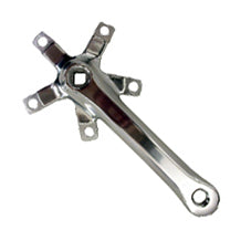RH CRANK 155mm, BCD 110mm, Alloy HIGH POLISHED SILVER