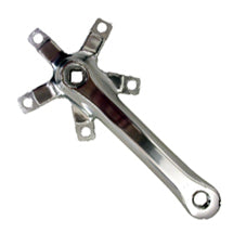 RH CRANK 170mm, BCD 130mm, Alloy HIGH POLISHED SILVER