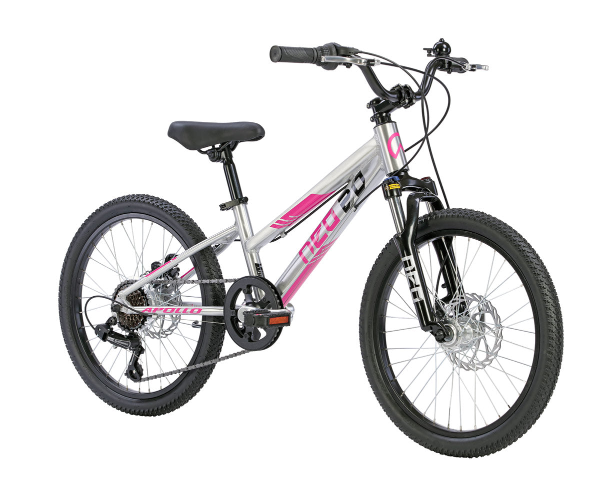 Neo Disc+ 20 6s Girls Brushed Alloy / Pink / Black