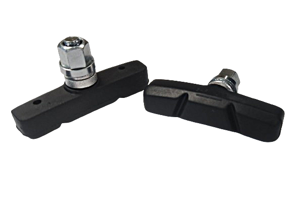 Brake shoes, 60mm, Black for U-brake and alloy rims, Quality Tektro product 985.13
