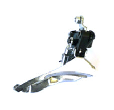 FRONT DERAILLEUR 3 Speed, Clamp Mount, Down Pull, 31.8 BLACK
