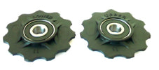 DERAILLEUR PULLEY, Jockey wheel, with Spacers, Sealed , Nylon, 11T (Set 2)