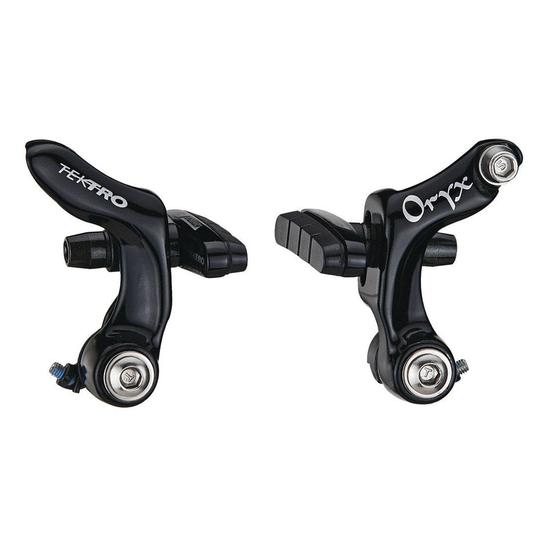 TEKTRO BRAKE - Cantilever Brake for one wheel with adjustable pads and 1247 link wire, Black, Mod.992A (ORYX) - Quality Tektro product in after market display pack