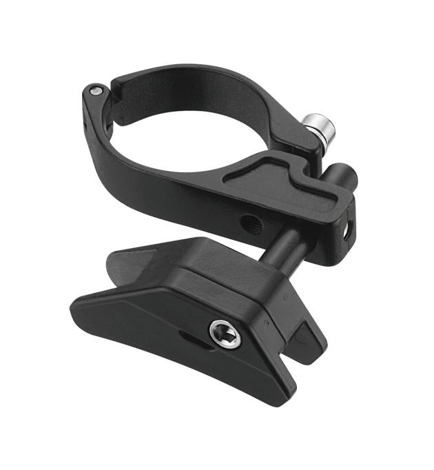 GUIDE for Chain, alloy, with plastic upper guard, black, dia.34.9mm with adapter to dia.31.8mm