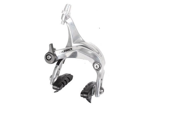 BRAKE - Caliper Road Brake, 41-57mm Reach, Dual Pivot, Alloy, Q/R, Recessed, SILVER (Front Only) Quality TEKTRO product