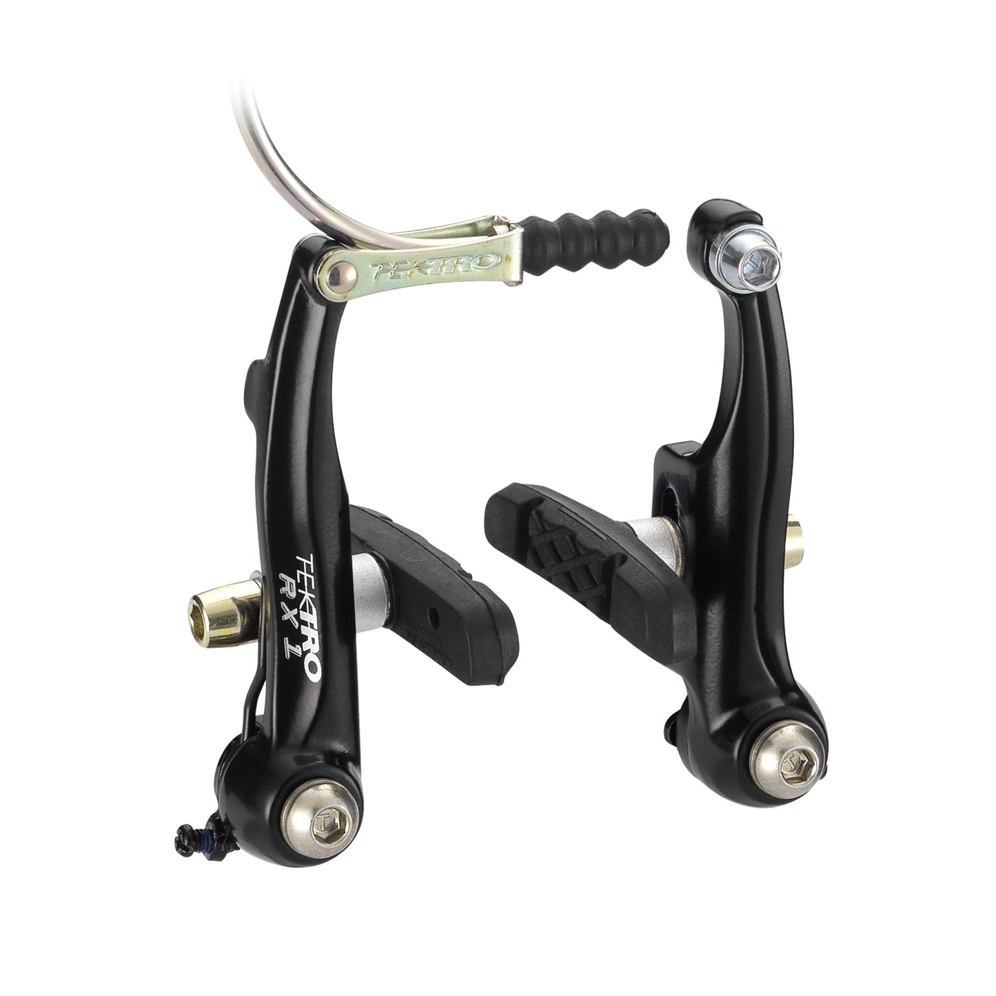 Mini-V Brake set,alloy, black., 85mm arms, for one wheel, Quality Tektro product