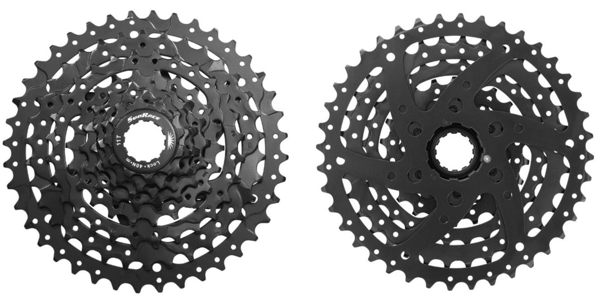 CASSETTE - 8 Speed, 11-40T, Black Quality SUNRACE product