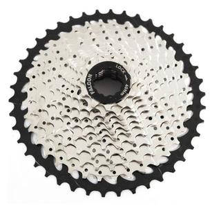 CASSETTE - 10 Speed, 11-42T , black/silver, Made in Taiwan