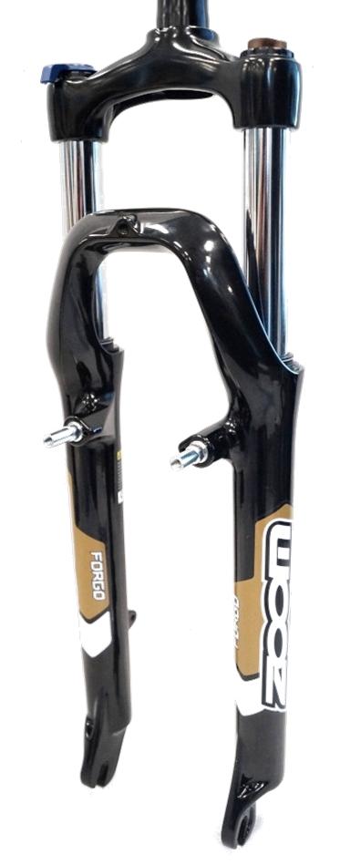 Suspension Fork, Zoom, 26" Threadless 1.1/8" - DISC & V-brake - Mechanical Lockout - Stem 230mm - 80mm travel