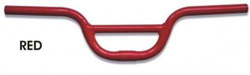 Handle Bar, "RETROSPECT", Urban/Fixie, 560mm, RED (Bar Bore 25.4) (Rise 100mm)