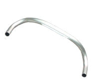 HANDLEBAR 26.0mm, 41cm Wide, Track, 6061 Alloy SILVER