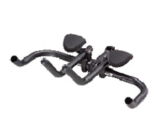 TRIATHLON BARS 25.4mm thru to 31.8mm BB, Adjustable, alloy, w/sleeves and clamp BLACK