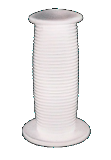 GRIPS Mushroom , Tricycle, 65mm length, 19mm hole, WHITE