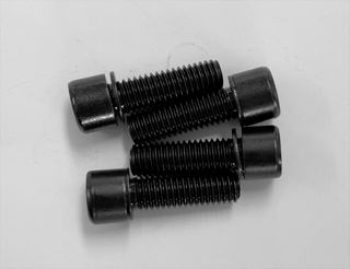 BOLT - Allen Key Type, BLACK, Stem Bolt Inner Hex, M8 x 25mm (Bag of 4)