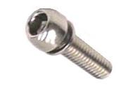 STEM BOLT M6, 20mm, Allen Key Type, Round Head, Stainless Steel (Sold Individually)