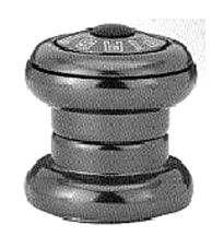 AHEAD SET ALLOY 1.1/8 Threadless, ball retainer type, black, 28.6 x 34 x 30mm x 30mm