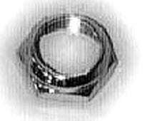 Lock Nut for headset 21.1mm SILVER, Bag 2