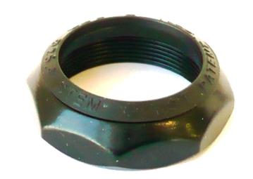 LOCK NUT 22.2 BLACK NO-1328B