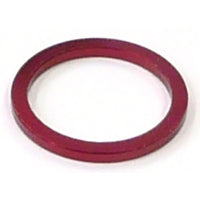 SPACER Alloy, 1 1/8 Red colour, T3mm