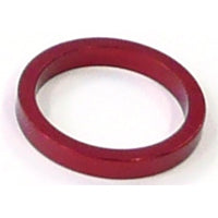 SPACER Alloy, 1 1/8 Red colour, T5mm