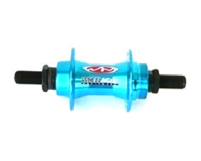 Hub rear, alloy axel M14 x 11 BLUE - 36H