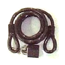 CABLE WITH PADLOCK 12x72" ( 12mm x 1800mm) 40mm padlock