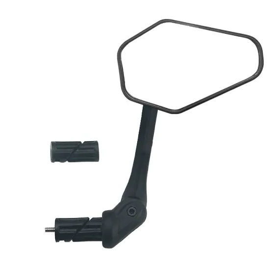 `A NEW ITEM - MIRROR - RH, suitable for E-Bike, adjustable, 127mm width, 83mm height