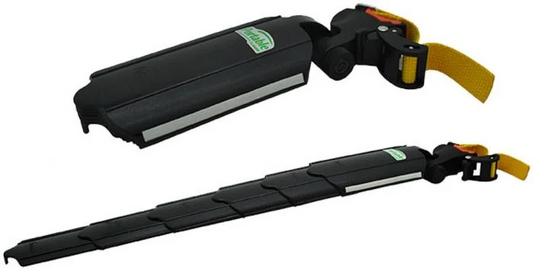 `A NEW ITEM - MUDGUARD SET, Telescopic, Q/R,  for 22-26" bikes, black