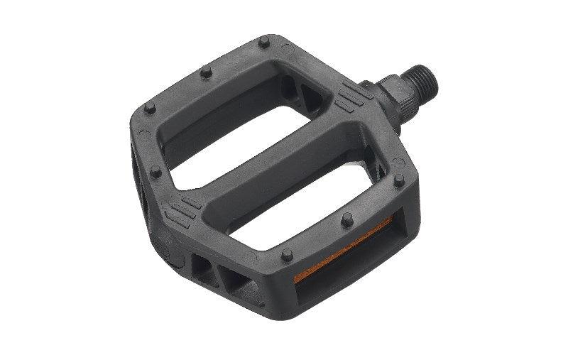 PEDALS 1/2" BMX, PP Large Platform, BLACK, Made in Taiwan