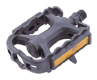 PEDALS 1/2" MTB, PP Body, BLACK